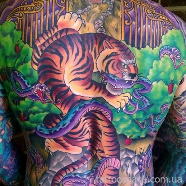 тигр-татуювання