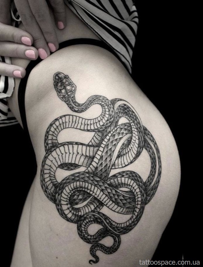 Татуировка змея значение